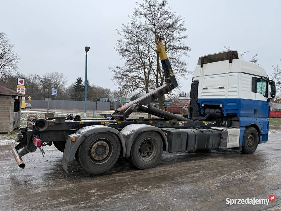 MAN TGX 480 Hakowiec Ciężarówka Kontener do kujawsko-pomorskie Kołodziejewo