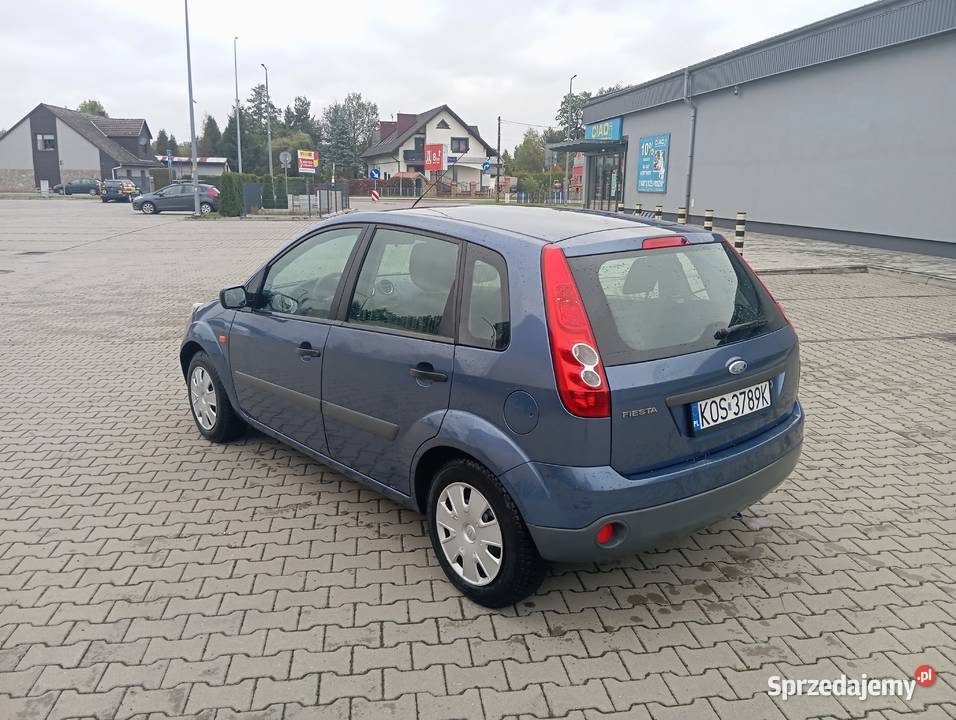 Ford Fiesta MK6 2005 r 13 Benz69 Klimatyzacja 5 manualna