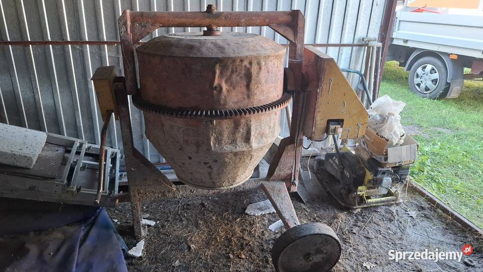 Betoniarka 230v Defro 315200dm3 Betoniarki Sprzęt i akcesoria budowlane Milejowice