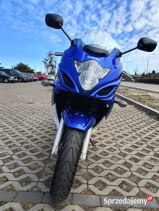 Suzuki GSX 650 F 2007 Kufer oplot stal alarm Warszawa
