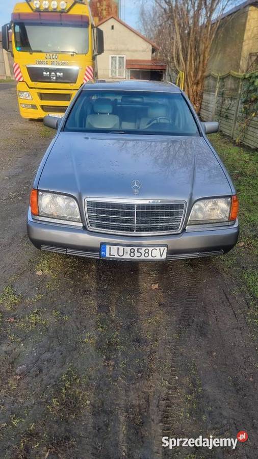 MercedesBenz 300SE W140 32l pierwsza seria szary lubelskie Lublin