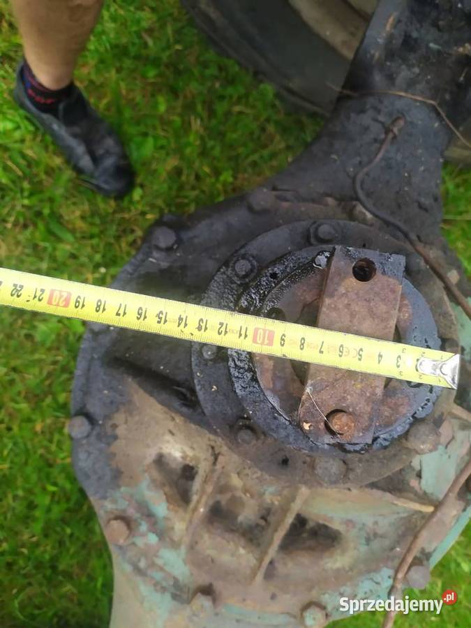 Tylny most z Star 28 przerobiony skracany Wólka Pełkińska