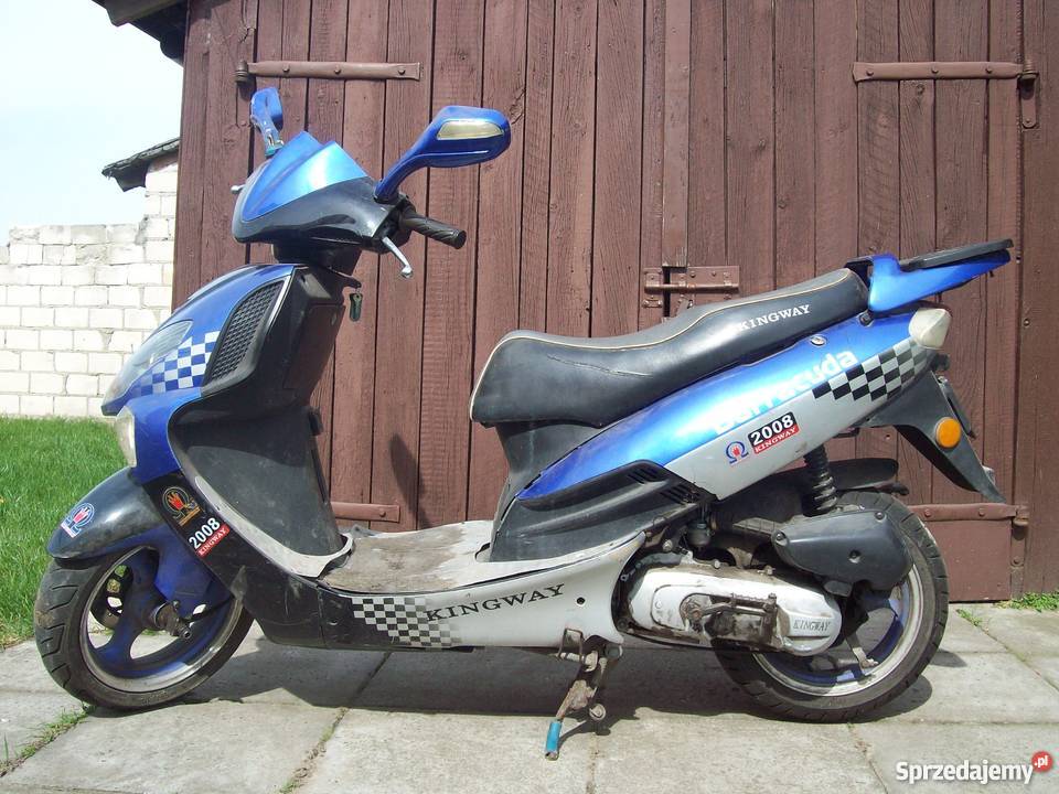 Skuter kingway barracuda 2008 metalic Kowal