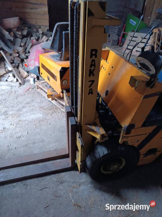 Wózek widłowy rak części balast przeciwaga Skrzynno sprzedam