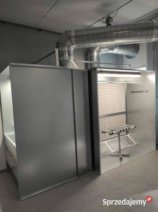 Ściana lakiernicza mała z odciągiem podłogowym Solec Kujawski