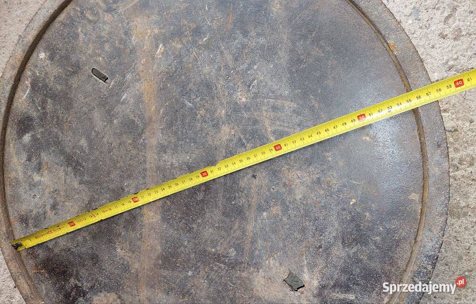 pokrywa właz studzienki kanalizacji fi 60 Pozostałe