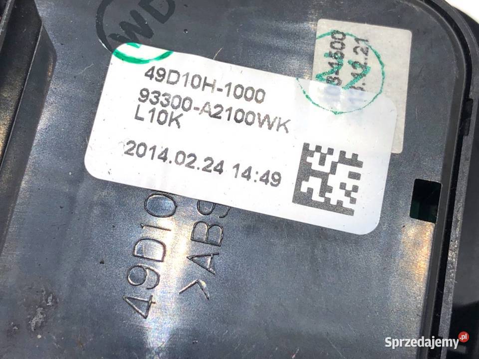 PRZEŁĄCZNIK REGULACJI ŚWIATEŁ KIA CEED