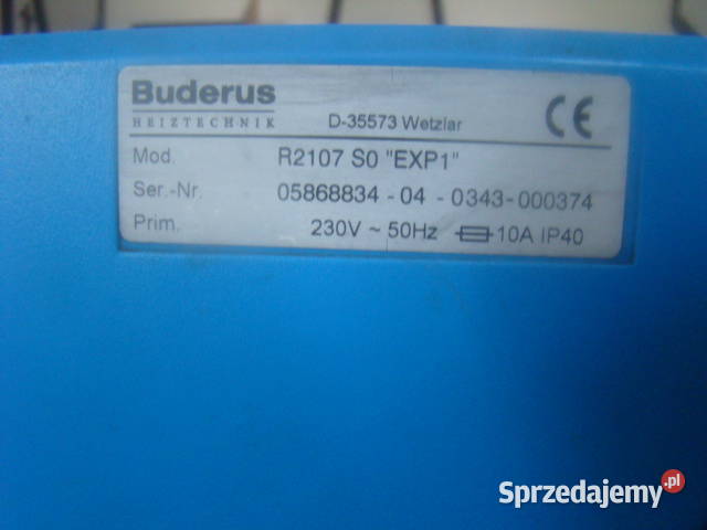 sterownik BUDERUS