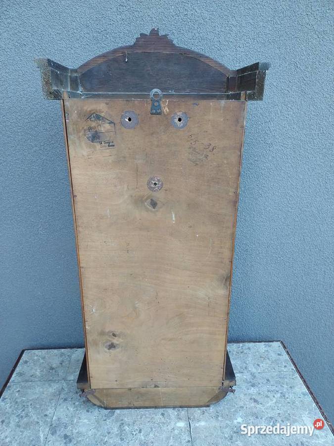 Szafka skrzynia obudowa starego zegara 1938r Tczew