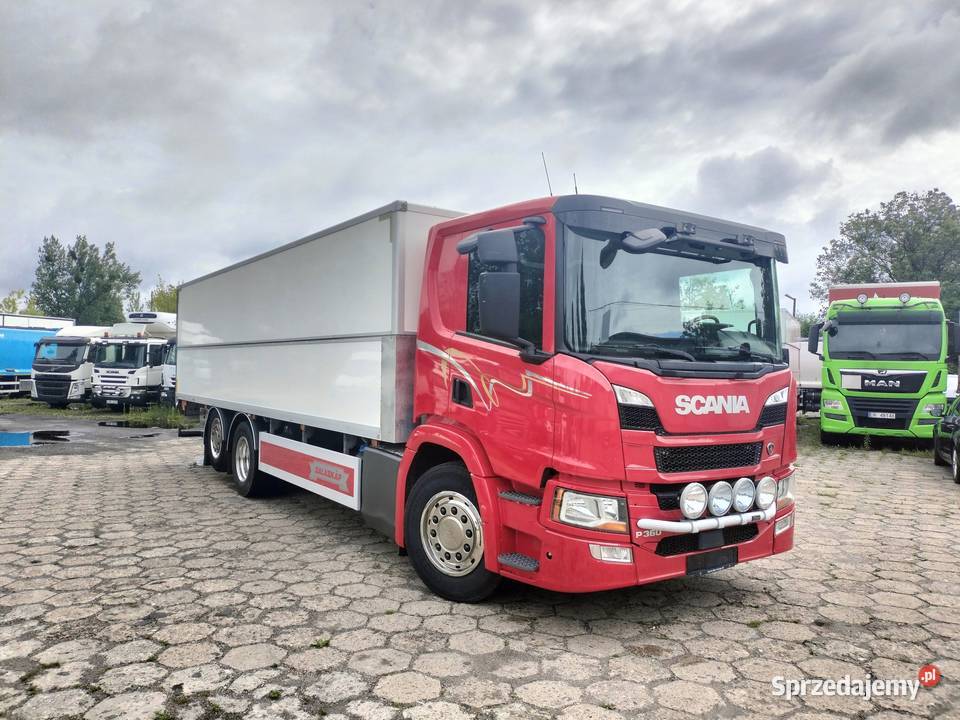 SCANIA P360 6x2 REGULOWANY KONTENER IZOTERMA Częstochowa