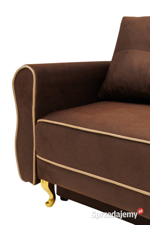 Kanapa Brązowa GLAMOUR Sofy i kanapy Kolbuszowa