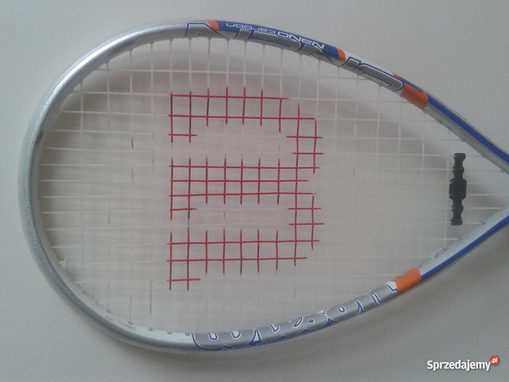 Rakieta do Squasha Wilson model Nano Carbon Ace Warszawa