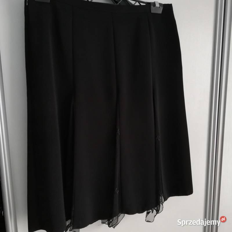 Spódnica spódniczka czarna 46