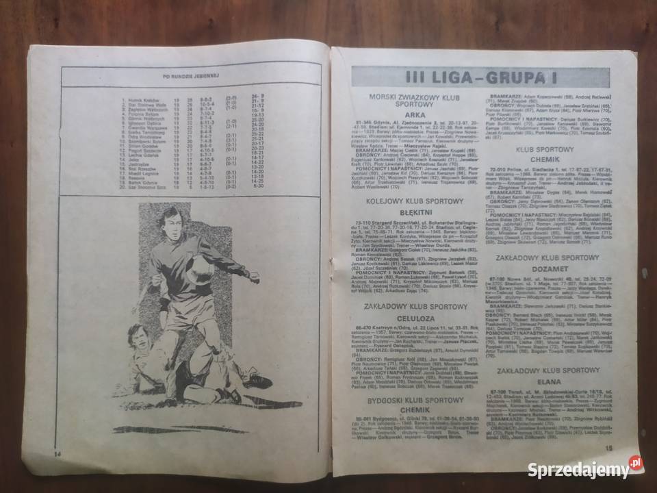 Skarb kibica TEMPO wiosna 1990 Łódź