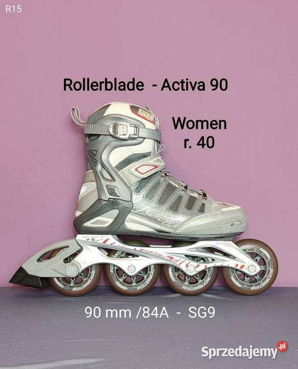 Rolki Rollerblade Activa 90 W kobiet rozmiar 40 Jasień