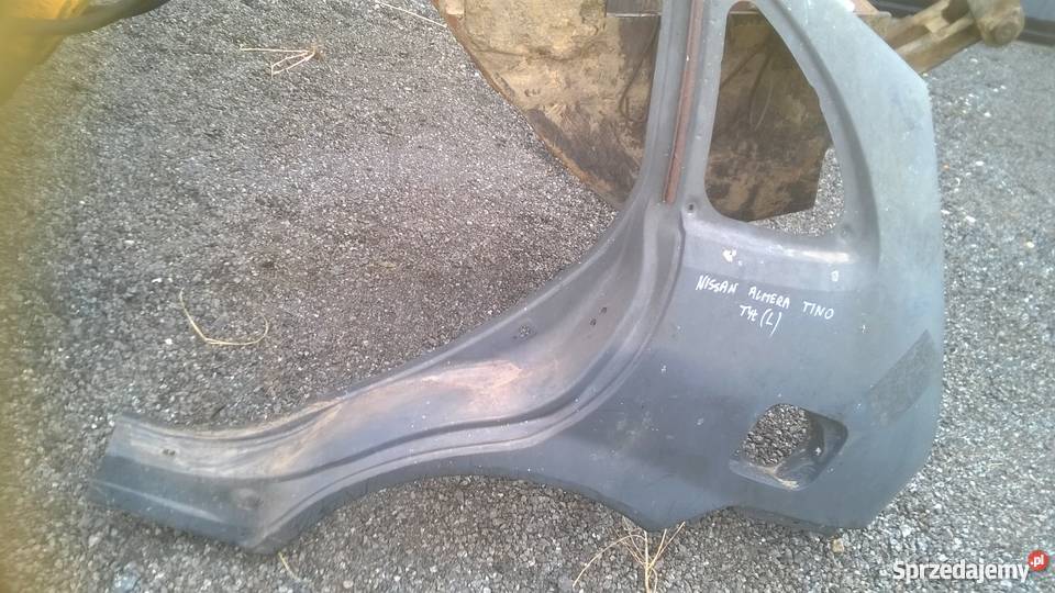 NISSAN ALMERA TINO BŁOTNIK TYŁ LEWY Wrocław