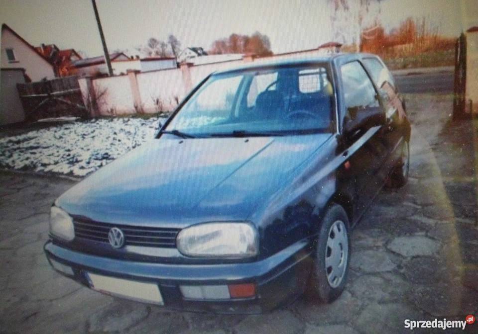 Volkswagen Golf III wbity VAT1 14 BenzGaz Sekw 2 wspomaganie kierownicy Starogard Gdański