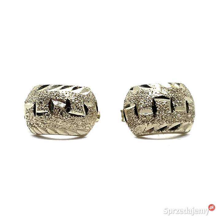 Nowe Złote Kolczyki Próby 585 187g Zapięcie Elbląg