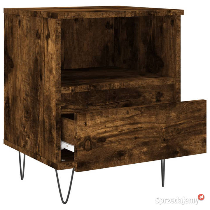 Szafka nocna przydymiony dąb 40x35x50 WM830630 Warszawa