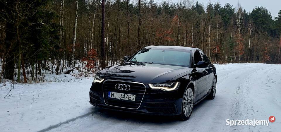 Audi A6 20TDI Manual Matrix S line alu19 2012 A6 mazowieckie Lasowice