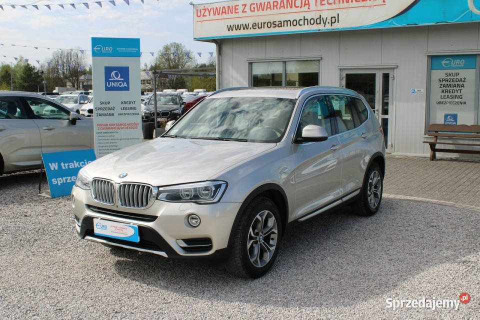 BMW X3 Salon Polska Panorama Kamera Skóra Warszawa