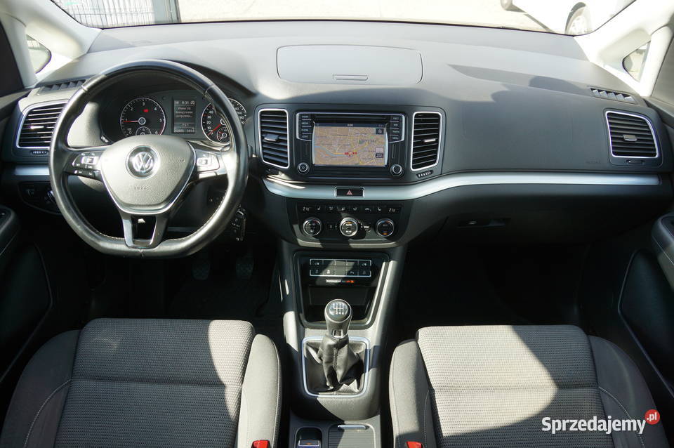Volkswagen Sharan 20 TDI CR 150 4x4 Lift Navi reflektory ksenonowe Nowy Sącz
