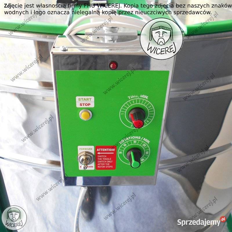 Miodarka elektryczna 6 ramkowa nierdzewna