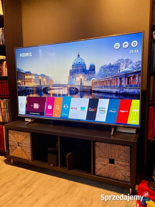 Telewizor LG Smart TV 4K o przekątnej 65 WebOS Telewizory Wałbrzych
