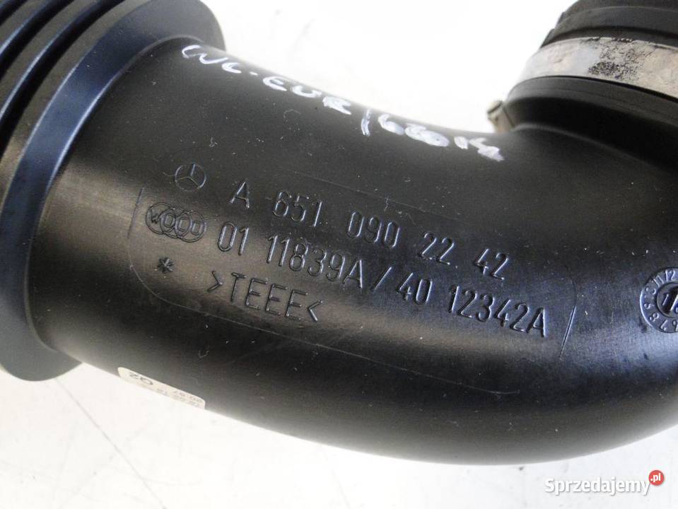 WĄŻ RURA DOLOT POWIETRZA W246 18 CDI A6510902242 osobowe lubelskie