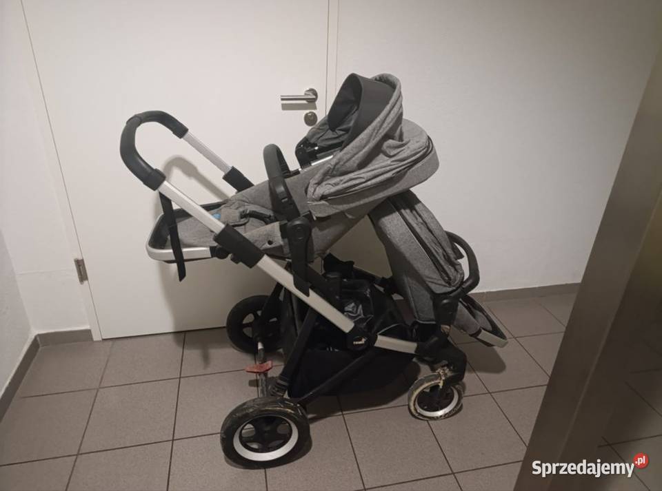 Wózek dziecięcy Thule spacerówka bliźniaki fajny