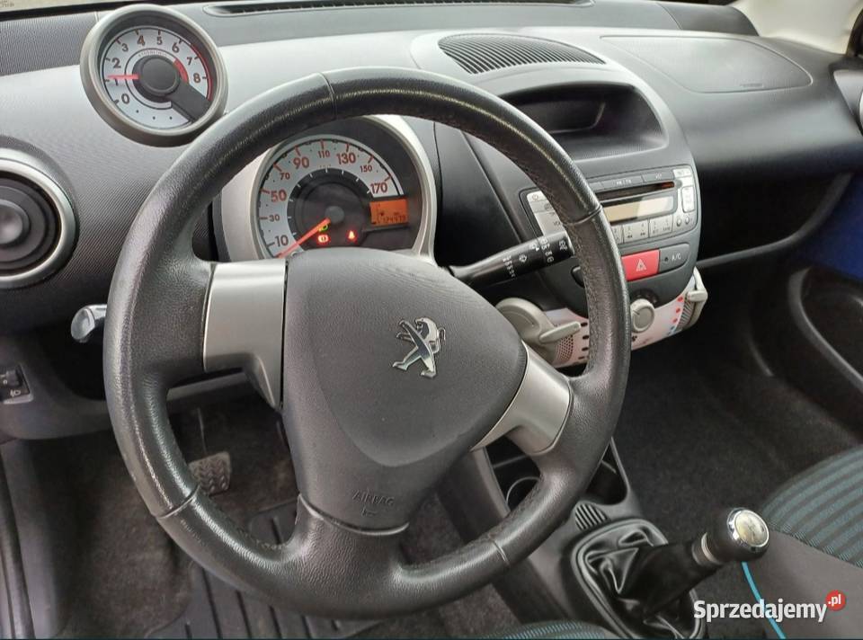 Peugeot 107 KLIMA mały przebieg 12400 Peugeot sprzedam