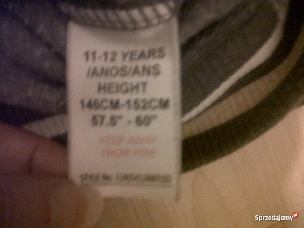 Bluza dresowa 146152 firmowaśliczna1112 lat