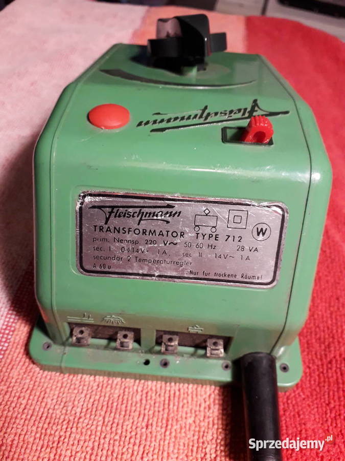 Zasilacz do kolejki FLEISCHMANN 712 Warszawa sprzedam
