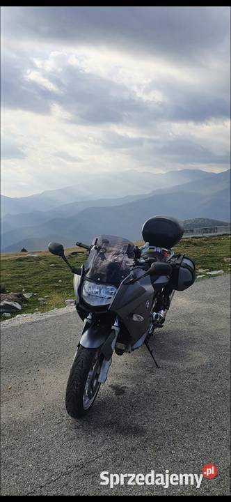 BMW F800ST z oryginalnymi kuframi Bukowina Tatrzańska