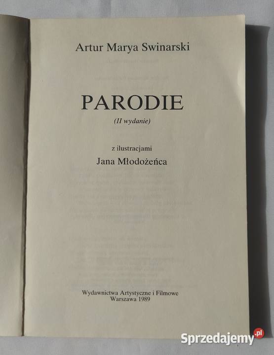 PARODIE Artur Marya Swinarski Hajnówka