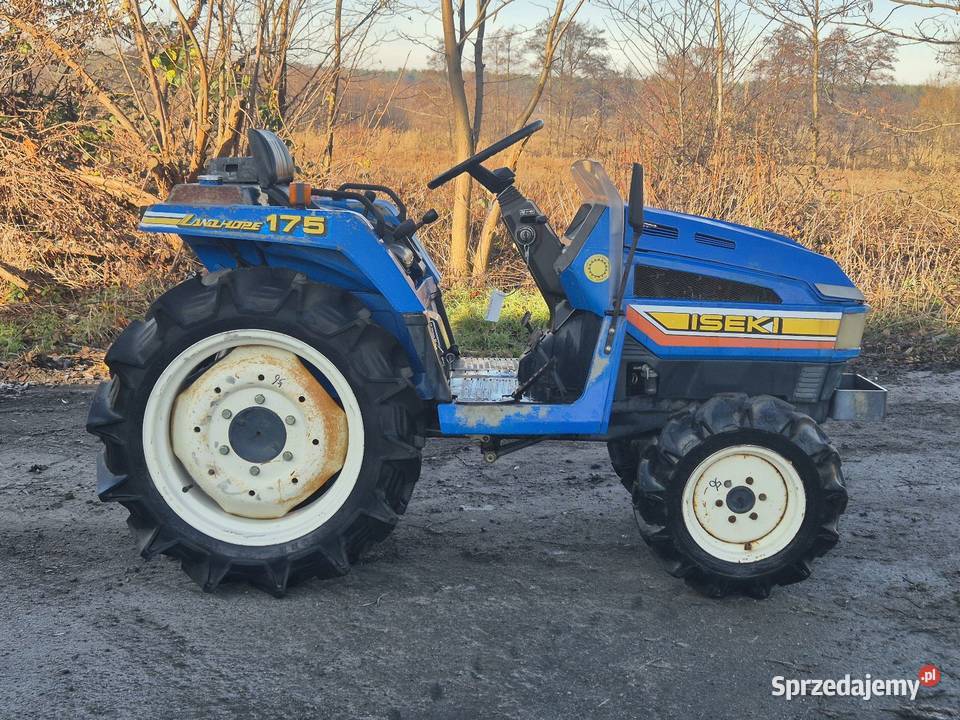 Traktorek ISEKI TU175F 17 44 Wspomaganie Napęd 4x4 Małuszyn