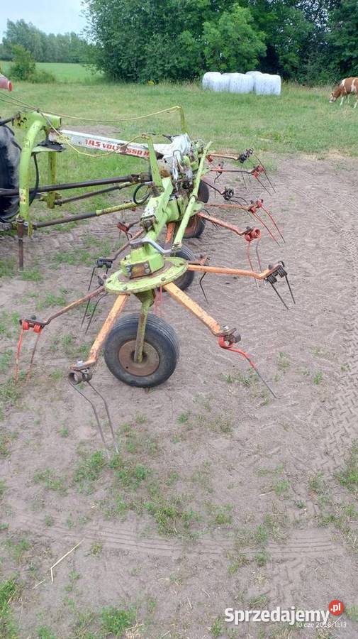 Przetrząsarka przewracarka Claas 550HR łódzkie Wartkowice