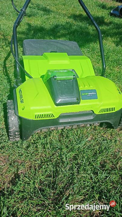 Greenworks 40V G40DT35 nowy wertykulator do Wertykulatory i areatory Góra