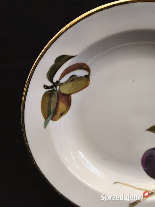 Talerz głęboki angielski Royal Worcester Evesham lubelskie Chełm sprzedam