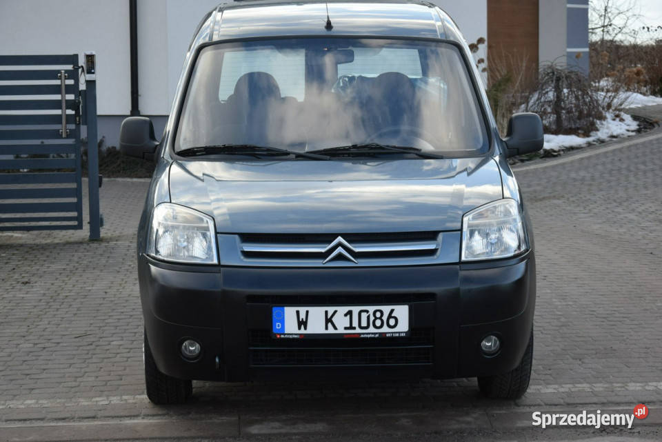 Citroen Berlingo 16D Klima 2 KPL KÓŁ Bez Korozji VAT marża Samochody osobowe Majdan Sieniawski