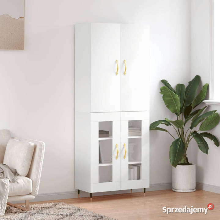 Witrynka biała 695x34x180 materiał mazowieckie Warszawa