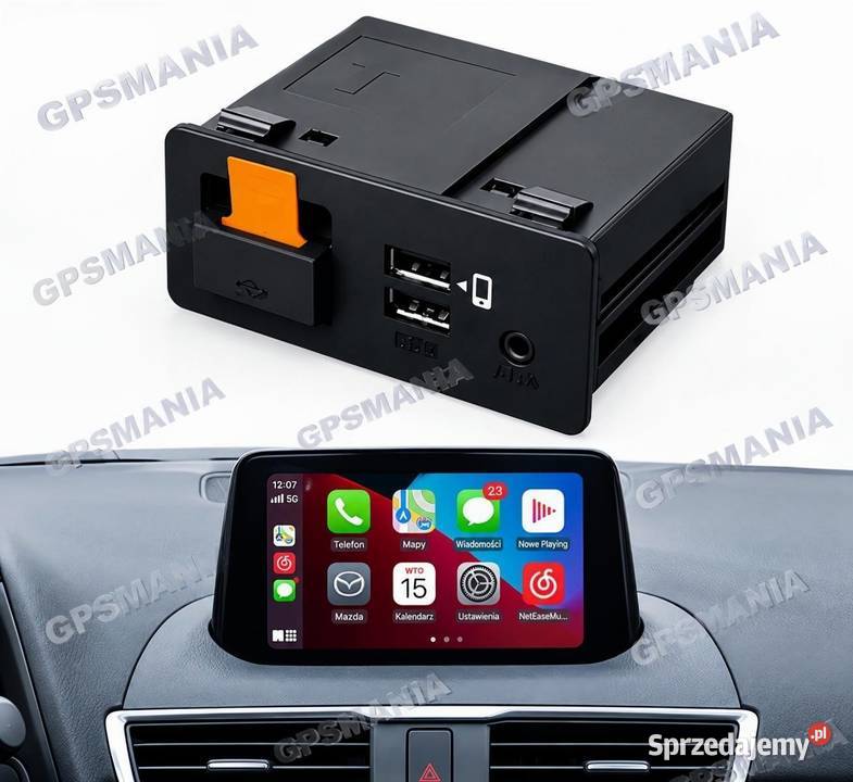 Mazda Android Auto CarPlay do systemu MZD Aleksandrów Łódzki sprzedam