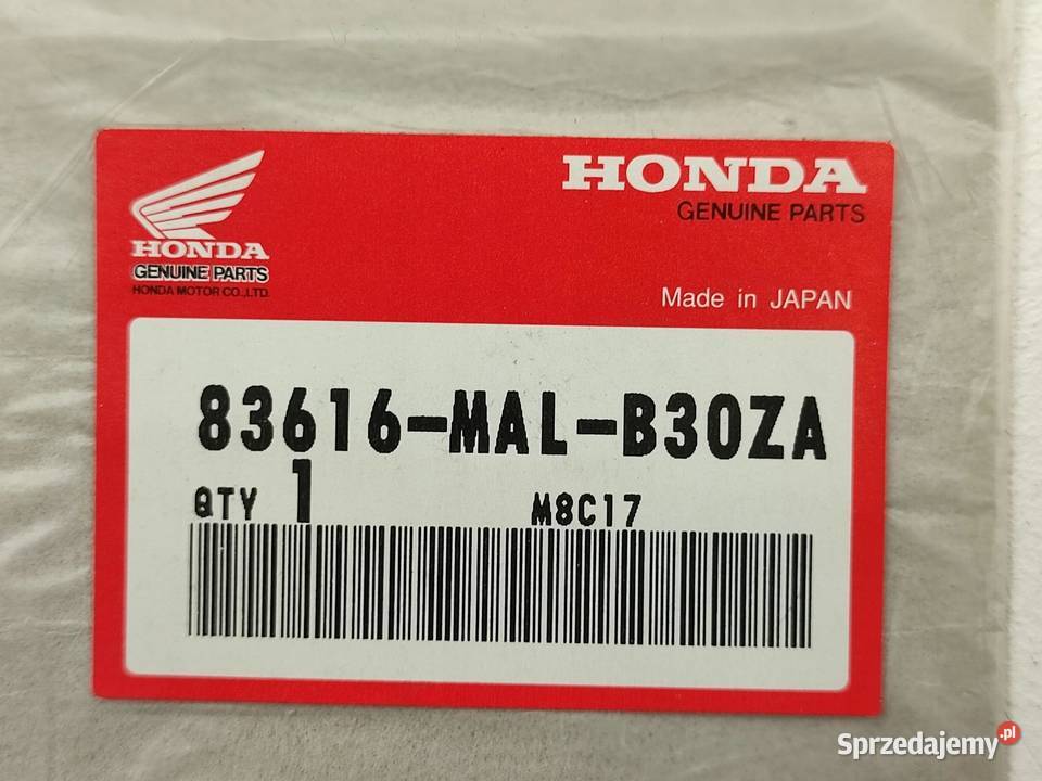 NAKLEJKA 600F3 ZADUPEK L STR HONDA CBR600F 1998