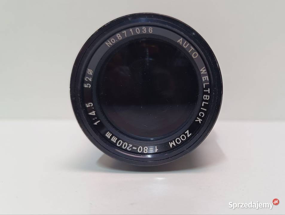Obiektyw Auto Weltblick 80200 mm zbliżony model Wrocław