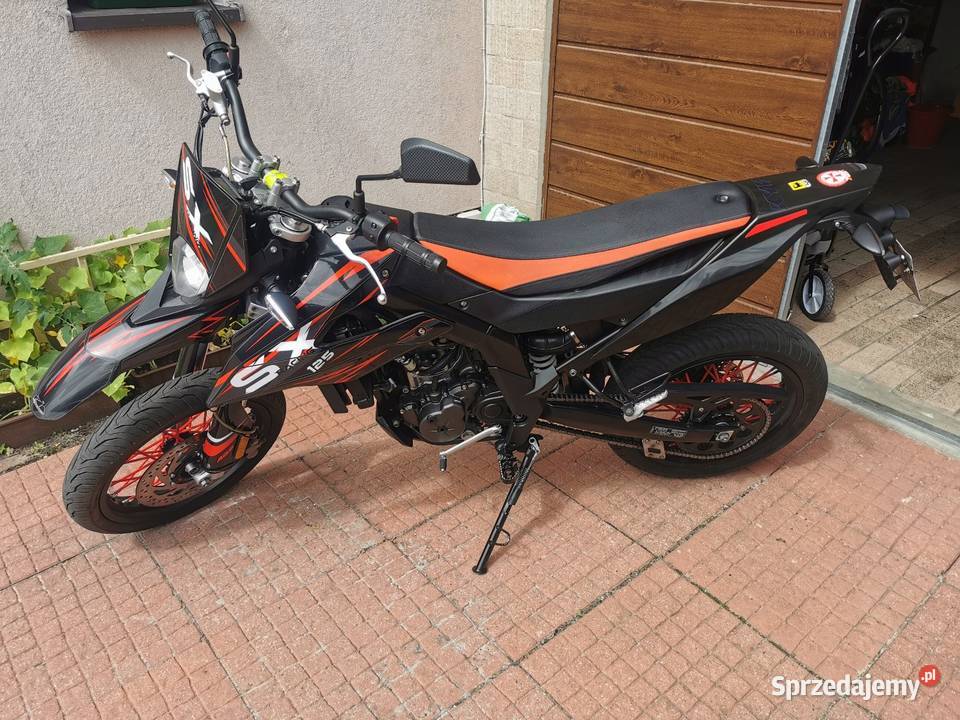 Aprilia sx 125 4t supermoto Łeba