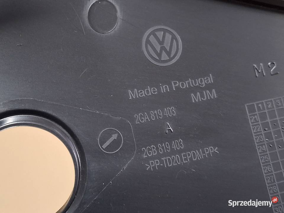 VW TROC PODSZYBIE LEWE ODRZUTNIK WODY ORYGINAŁ lubuskie Bieleń