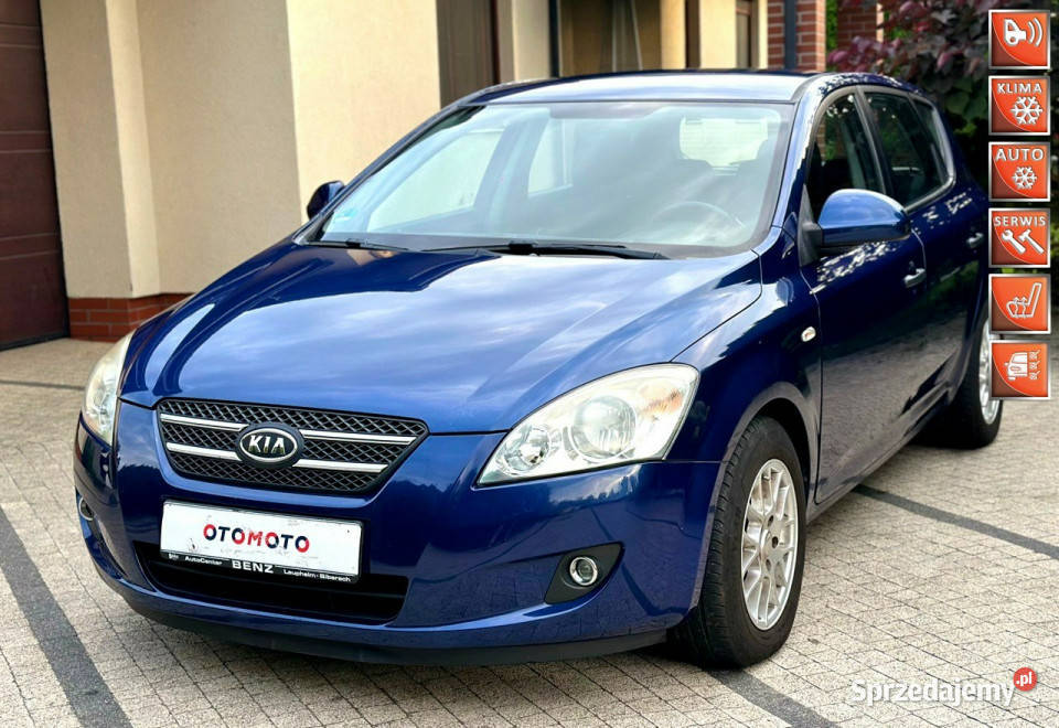 Kia Ceed Kia ceed 16 LX 122 5Drzwi Klimatronik centralny zamek Wrocław