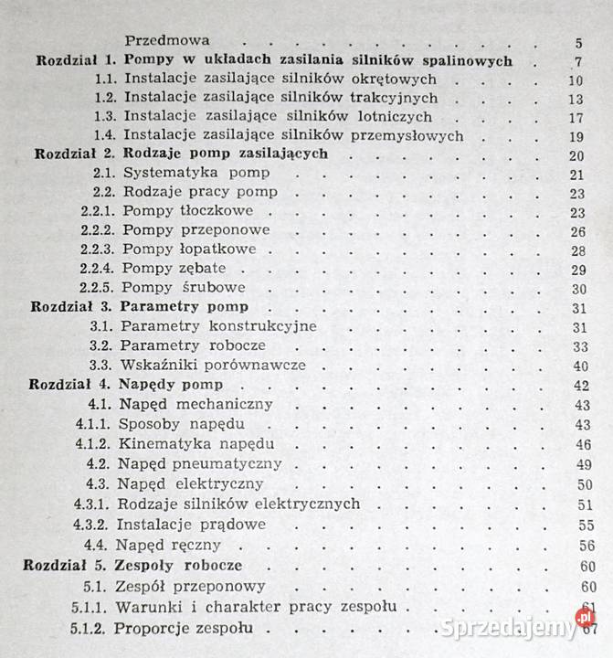 Paliwowe pompy zasilające tłokowych silników miękka Chełm