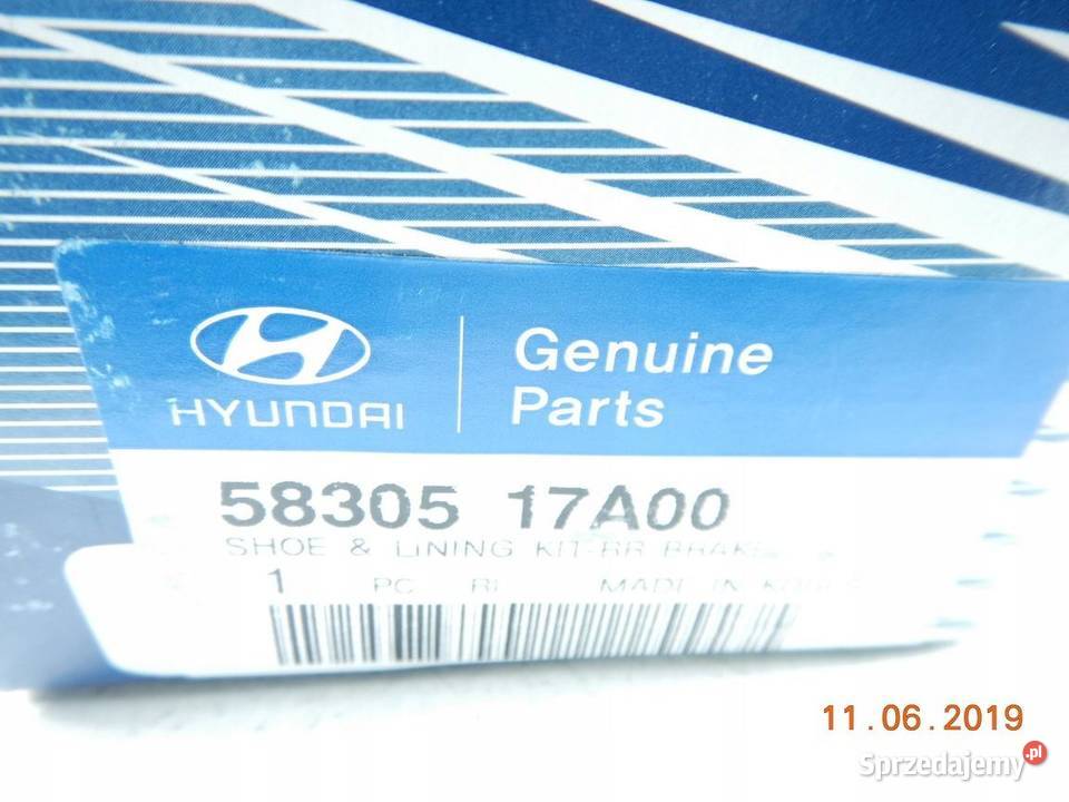 SZCZĘKI HAMULCOWE TYŁ HYUNDAI COUPE 0002 16 ASO