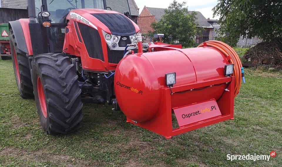 Balast do ciągnika zbiornik PPOŻ myjka Wrocław